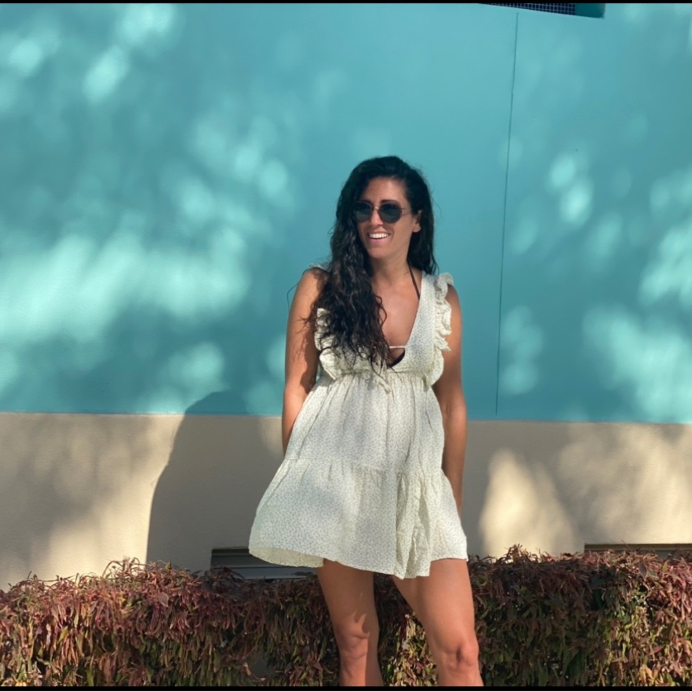 Floral Swimsuit Cover